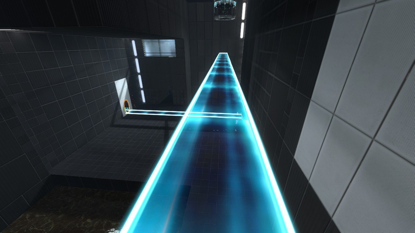 Световая 10 часов. Световой мост из Portal 2. Portal 2 Beta. Светящиеся порталы. Портал 2 световые мосты.