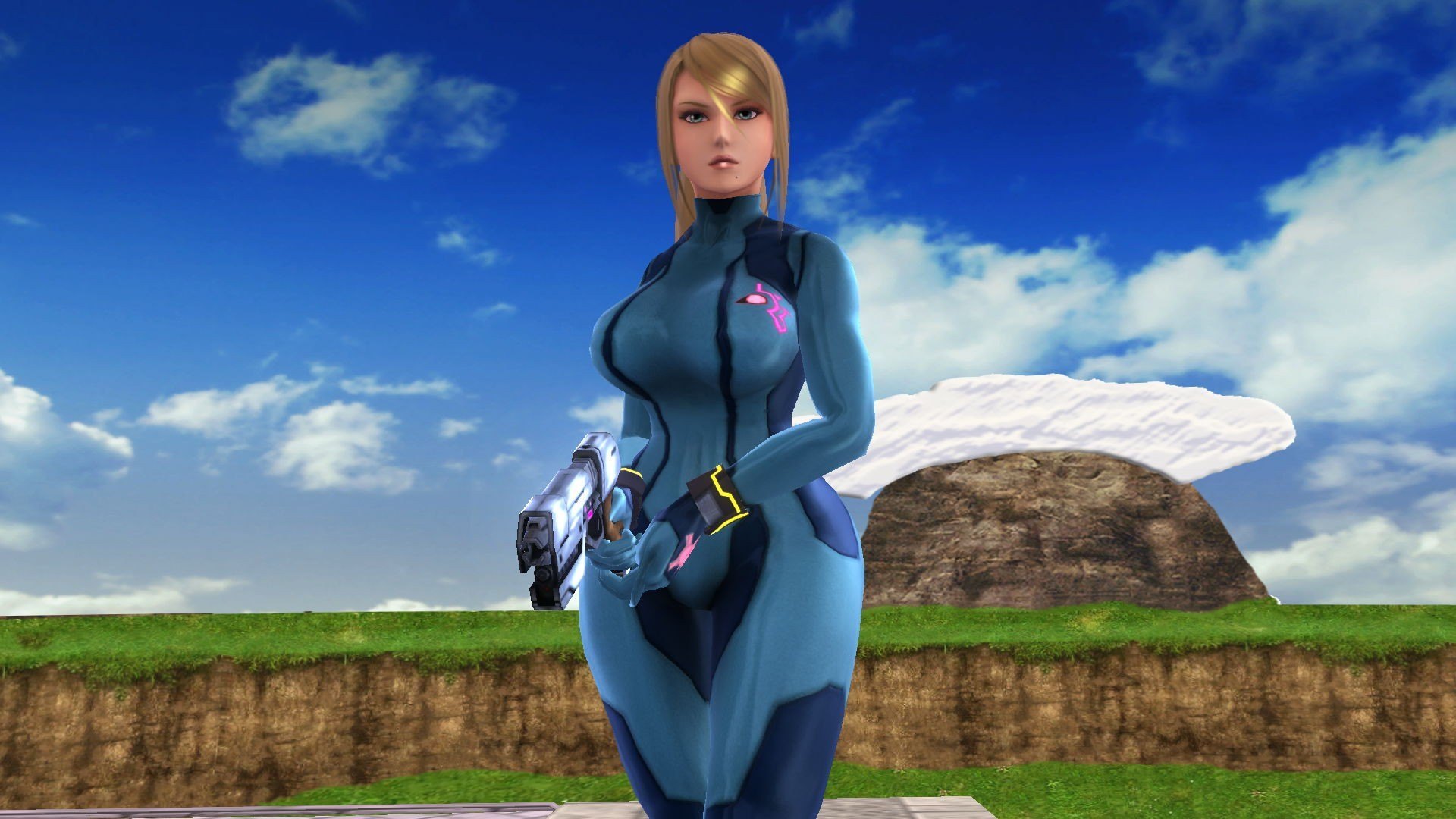 Thicc Zero Suit Samus, Zero Suit Samus