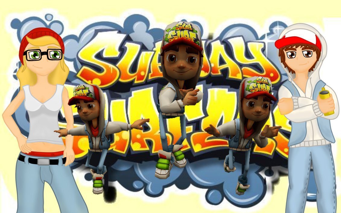 Subway Surf skin for CS 1.6 • CS-bg