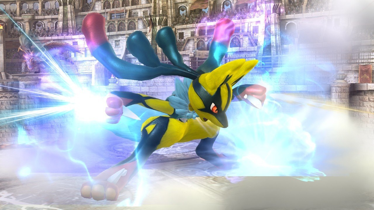 mega lucario smash bros