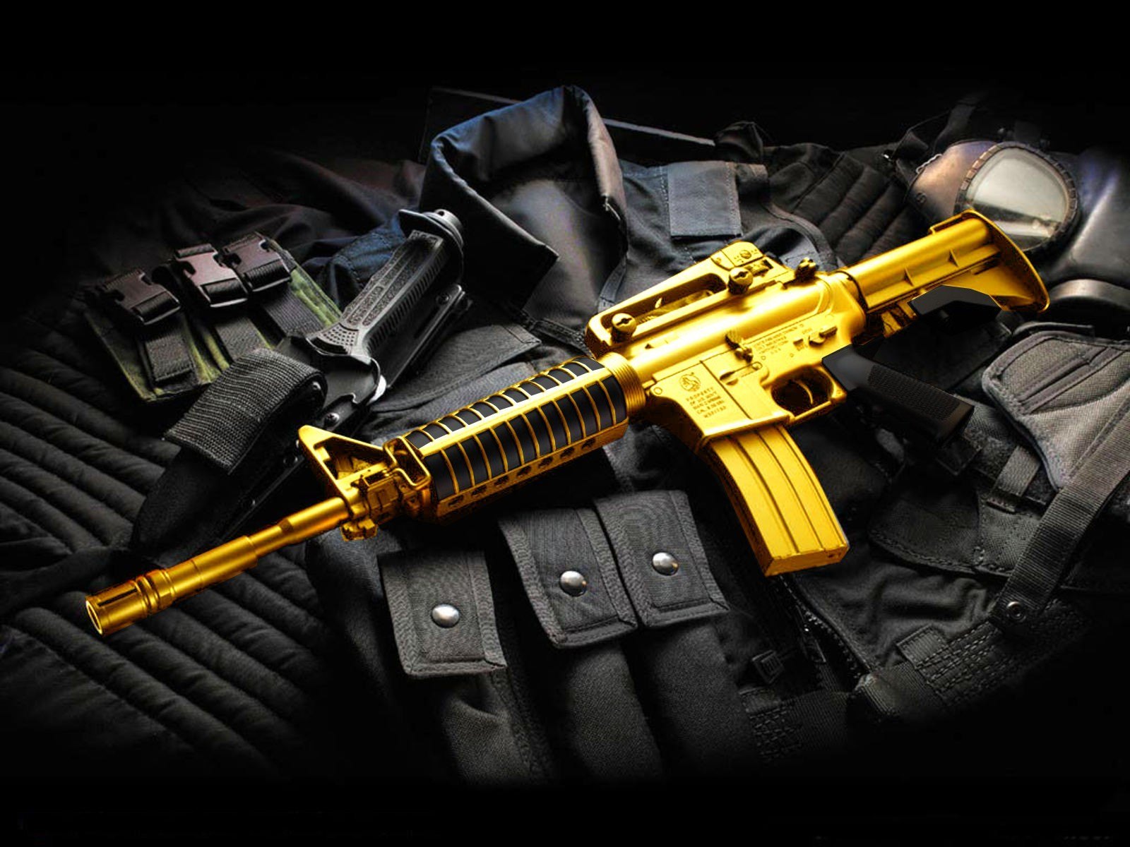 M4a1 golden coil mw фото 46