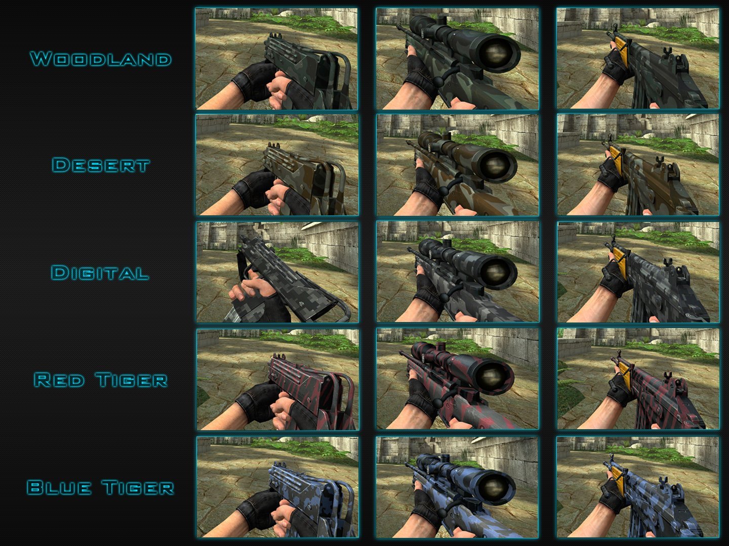 counter strike source skin pack for gmod