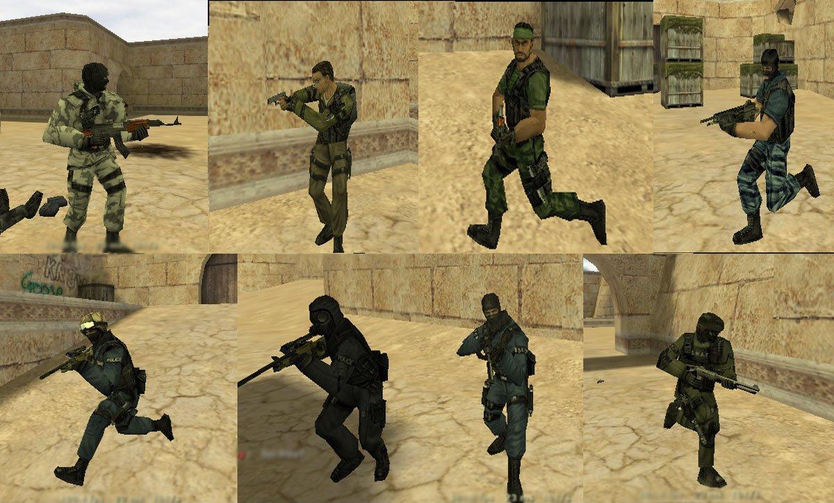 Exploding Headshot - Condition Zero models » CS 1.6 - Skins Players Packs  Counter-Terrorist / Terrorist